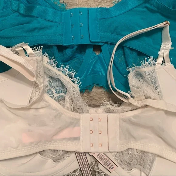 Victoria Secret Lace Underwired Dream Angels Lined Demi Push Up Without Padding - Picture 13 of 14